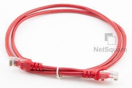 สายแลน Lan Cable สีแดง 1m CAT5e