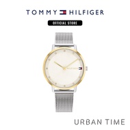 Tommy Hilfiger Pippa Silver Stainless Steel Mesh Bracelet Analog Watch TH-1782667