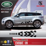 LAND ROVER EVOQUE CAR BODY STICKER SET EVOQUE - 09