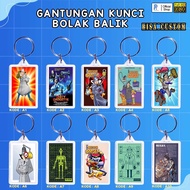 GANTUNGAN INSPECTO GADGET ACRYLIC KEYCHAIN GADGET INSPECTOR KEYCHAIN/ INSPECTOR GADGET KEYCHAIN/ K20
