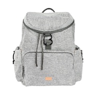 BEABA Diaper Changing Bag Vancouver Backpack XL-Heather Grey