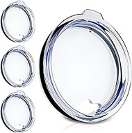 Amgkonp 20oz Tumbler Replacement Lids,4PACK Splash Proof Lids for YETI Rambler,Old Style RTIC,SUNWIL