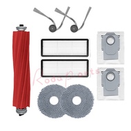 [ส่งจากไทย]Roborock QR 798 อุปกรณ์เสริมล้างทําความสะอาดได้กรองหลักแปรงด้านข้าง Mop ถุงเก็บฝุ่นอะไหล่