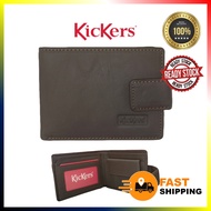 KICKERS ORIGINAL GENUINE LEATHER WALLET LELAKI WALLET PEREMPUAN MEN AND WOMEN WALLET KULIT BRANDED