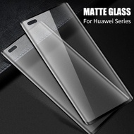 Huawei P40 P30 Pro Mate 20 Pro Full Cover Matte Tempered Glass Screen Protector