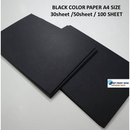 A4 size 120gsm Black paper 30sheet/ 50sheet / 100sheet