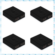 [R Q M U] 4X USB 2.0 KVM Switch 1X2/2X1 Switch Switcher USB Splitter Shared Controller B