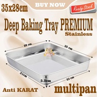 35x28 DEEP Baking tray PREMIUM Multipan Food Serving tray