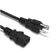 [PROMO] Refurbished 3 Prong Pin AC Power Cord Cable for PC Desktop Computer