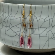 Ballerina flats in earrings