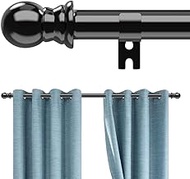 Curtain Rods for Windows 66 to 120, 1 Inch Heavy Duty Splicing Curtain Rod 10 Feet for Curtain Rod A