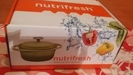 nutrifresh 2.4L 綠色鑄鐵鍋