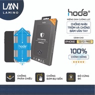 HODA 2 in 1 anti-peeping and anti-fingerprint matte tempered glass for iPhone 13 series
