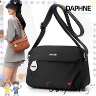 DAPHNE Shoulder Bag, Nylon  Cloth Waterproof Crossbody Bag, Large Capacity Casual HandBag