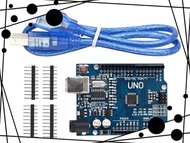 NEW ATmega328P CH340G UNO R3 Board &amp; USB Cable for Arduino DIY FH