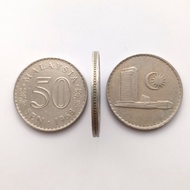 S1 50Sen Coin SE Normal 1968 Malaysia Syiling Lama Old Coin (CollectibleOnly)