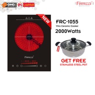 Firenzzi FRC-1055 Induction Hob / Ceramic Cooker Hob Black  2000W  - FRC1055