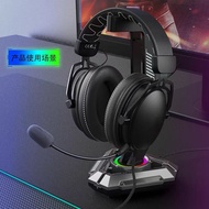 Aula Wolf Spider RGB headphone stand with extended USB port | High-end desktop headphone stand