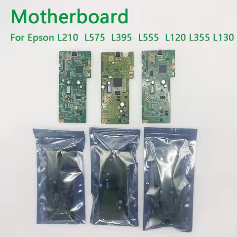 Epson L210 L575 L395 L555 L120 L355 L130 Printer Motherboard Logic MainBoard For Epson L575 L395 L55