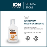 Prodine Antiseptic Solution 120ml (Povidone Iodine Solution BP)