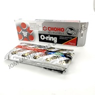 【CHOHO】428H & O-RING GOLD Motorcycle Chain Rantai Motor (122L/132L)