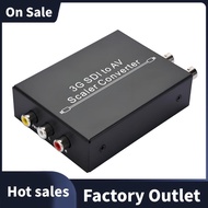 AV SDI to Full HD 1080p 3G SDI Scaler Converter 3G/HD/SD SDI to R/L CVBS Adapter 2025 US PLUG
