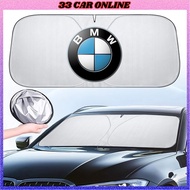 BMW X1 X3 X5 5 SERIES OEM Custom Fit Front Windshield Windscreen Foldable Sunshade (OEM FIT)