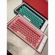 Starbucks Keyboard Mouse Lofree Lofree Joint Mouse Bluetooth Link Game Cute Cartoon Charging Machine