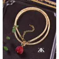 Korean Gold Plating, Pendant Clips, Cangkuk Loket, Hook Loket, Pendant Clip, Hook Pendant, 0283024# 