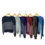 FASHION KNIT CARDIGAN POLO