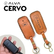 PREMIUM Leather Case Cover Remote Kunci Motor Listrik ALVA CERVO