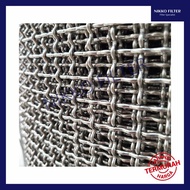 WIRE MESH STAINLESS LBG #5MM 6MM 8MM 10MM 15MM 20MM - SkalaBobot