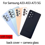 For Samsung Galaxy A33 A53 A73 5G Battery Case Back Cover A336 A536 A736 Rear Door Lid Panel Housing