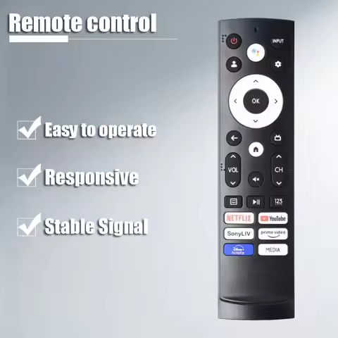 performance ERF3T90H Voice Remote, Smart Controller Compatible with Hisense Android LED TV 50A6K and