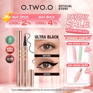 O.TWO.O Gold Eyeliner Pen Waterproof Long Lasting Black Eyeliner Pen Kalis Air Hitam