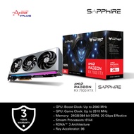 (AONE PLUS SS2) SAPPHIRE NITRO+ AMD Radeon RX 7900 XTX Vapor-X Gaming Graphics Card