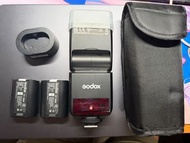 Godox 神牛V350(C) 佳能用 閃光燈連電池及柔光罩