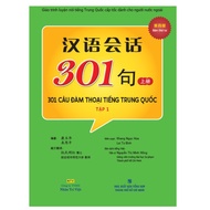 Nhà sách Minh Tâm _ Sách - 301 câu đàm thoại tiếng Trung Quốc - tập 1 (bao gồm sách và đĩa MP3)