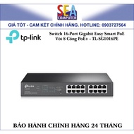 16-port Gigabit Easy PoE Switch with 8-Port PoE+ TP-LINK TL-SG1016PE