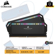 CORSAIR DOMINATOR PLATINUM RGB DDR5 RAM 32GB (2x16GB) 5600MHz CL36 Intel XMP iCUE Compatible Compute