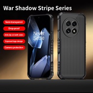 Advanced War Shadow Stripe Corrugated Phone Case For OnePlus Nord 14 CE5 OnePlus 13 13R 1+13 1+13R 1