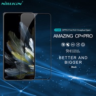 Nillkin For OnePlus Open / OPPO Find N3 Screen Protector Tempered Glass CP+ Pro 0.3mm 2D HD 9H Black Frame Full Glue Coverage