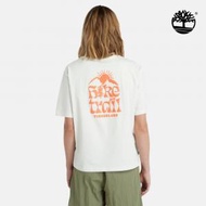 Timberland - 女款標語圖案短袖 T 恤