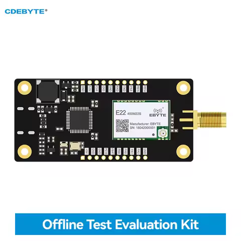 LoRa Offline Test Development Kit 433MHZ CDEBYTE E22-400MBL-SC with E22-400M22S OLED Screen Long Ran