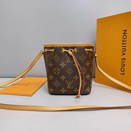 LV路易威登Nano Noe老花迷你小水桶