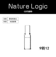 Natural Logic Glass Quick Connect Adapter Pipe Fitting 9 to 12 to 16 to 22mm Diameter for Aquarium W