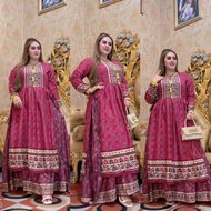Hindi Lidah Balifa - Pakaian Wanita Gamis Hindi Lidah  Katun Rayon Premiyum Standart & Jumbo Busui