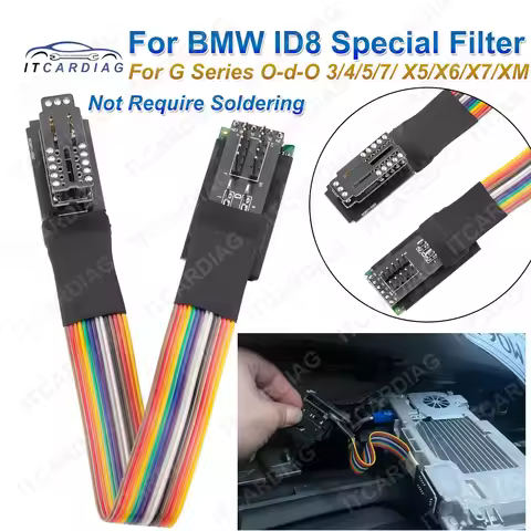 For BMW ID8 Special filter For BMW G Series Odo-meter Mil-eage Correction No Soldering Support B-M-W
