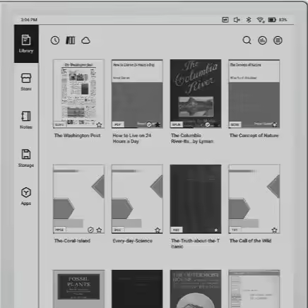 Onyx BOOX Go 10.3 Ebook Reader, Android 12, 4 + 64GB, Suporte MicroSD Card 2T Max, E-Reader, GO 10.3