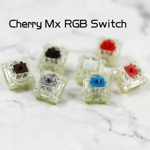 1pc Germany Cherry MX RGB Switch Mechanical keyboard switch MX Blue Red Black Brown Silver Natural W